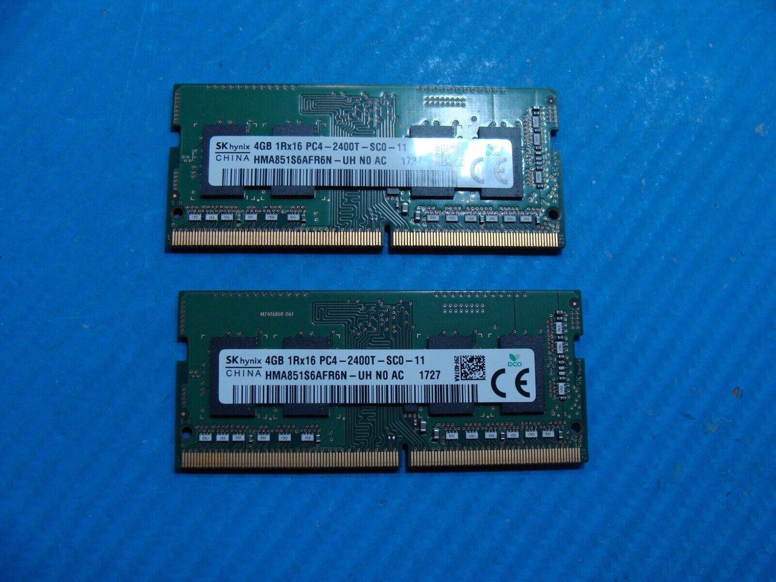 HP 15 3567 SK Hynix 8GB (2x4GB) PC4-2400T Memory RAM SO-DIMM HMA851S6AFR6N-UH