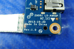 HP 15-r131wm 15.6" Genuine Dual USB Port Board w/ Cable LS-A993P ER* - Laptop Parts - Buy Authentic Computer Parts - Top Seller Ebay