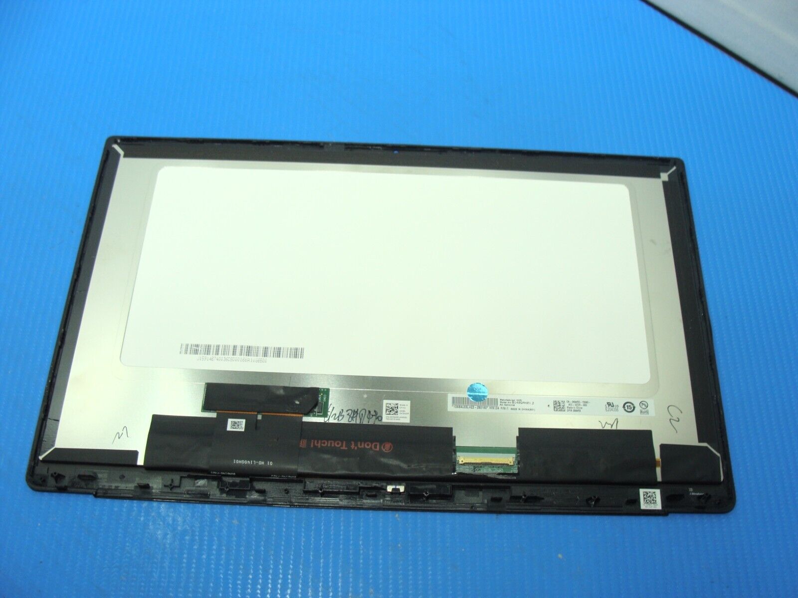 Dell Latitude 14” 7480 OEM Glossy QHD AU Optronics LCD Touch Screen B140QAN01.2