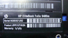 HP Elitebook 14" 9480m Bottom Base Plate Bracket 702863-001 6070B0637901 GLP* - Laptop Parts - Buy Authentic Computer Parts - Top Seller Ebay