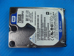 HP 17z-1000 WD Blue SATA 2.5" 750GB HDD Hard Drive WD7500BPVX-60JC3T0 726833-001