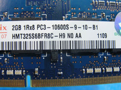MacBook Pro A1286 Hynix 2GB 1Rx8 PC3-10600S SO-DIMM RAM Memory HMT325S6BFR8C-H9 - Tested Computer Laptop Parts