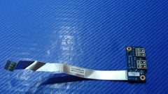 HP Pavilion 15-r030wm 15.6" Genuine Laptop Dual USB Port Board w/Ribbon LS-A993P HP