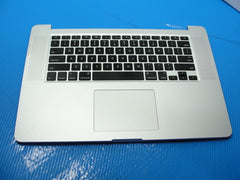 MacBook Pro A1398 15" 2015 MJLQ2LL Top Case Palmrest NO Battery Silver 661-02536