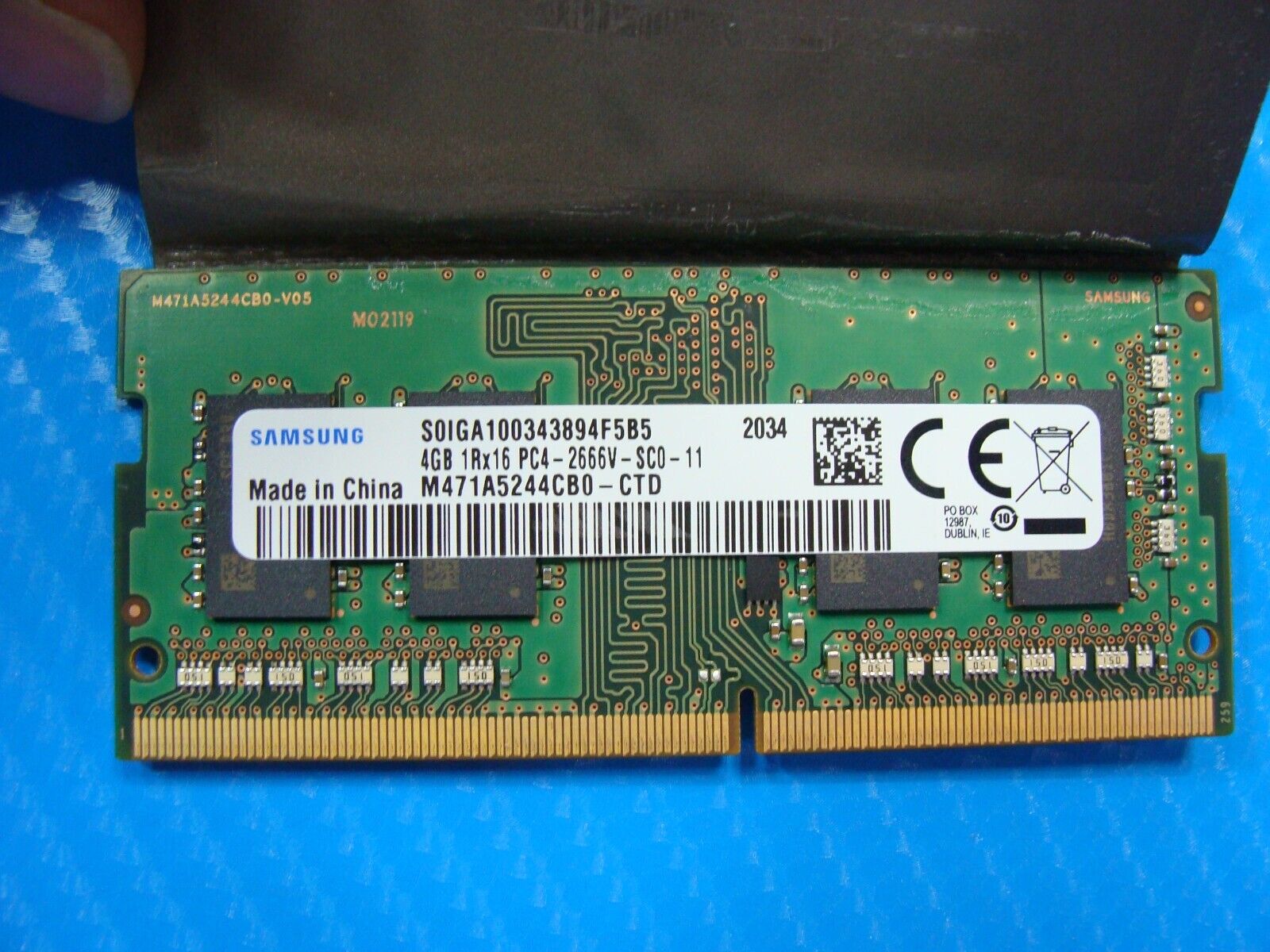 Asus F512D Samsung 8GB 1Rx8 PC4-2666V Memory RAM SO-DIMM M471A5244CB0-CTD