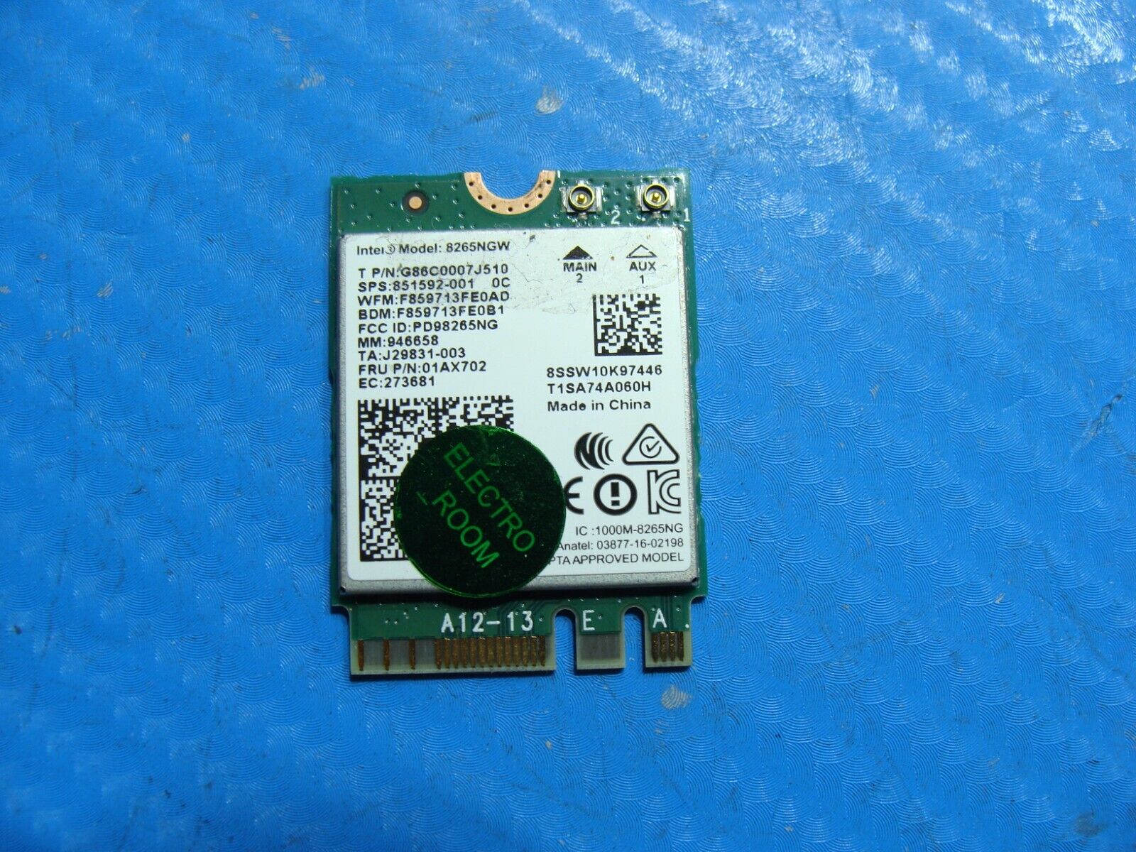 Asus M580VD-EB54 15.6" Genuine Wireless WiFi Card 8265NGW
