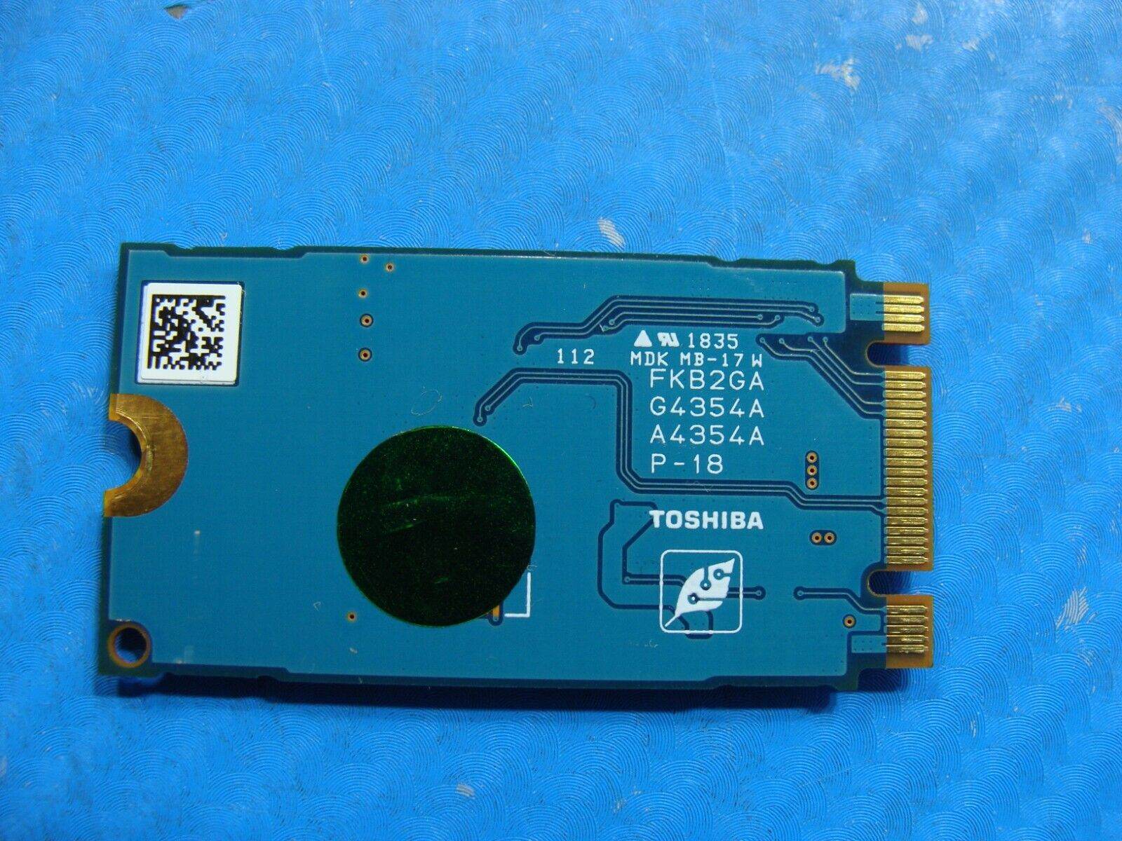Lenovo E490 Toshiba 256GB M.2 NVMe SSD Solid State Drive KBG30ZMT256G 00UP651 - Tested Computer Laptop Parts