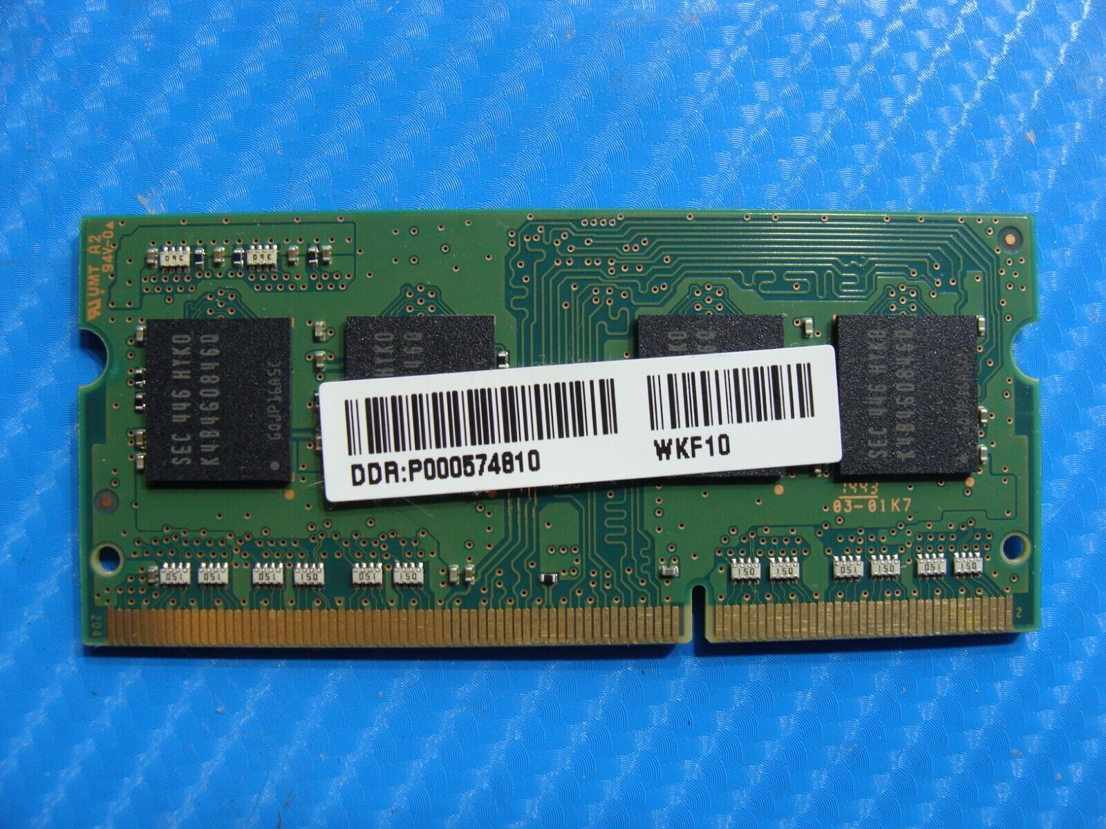 Toshiba C75D-B7260 So-Dimm Samsung 4GB 1Rx8 Memory PC3L-12800S M471B5173QH0-YK0
