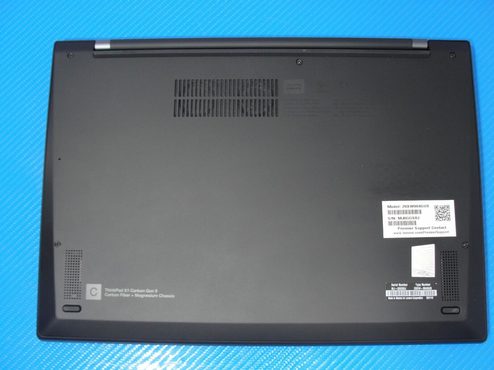 Lenovo ThinkPad X1 Carbon Gen 9 20XW004GUS 14 Ultrabook - WUXGA