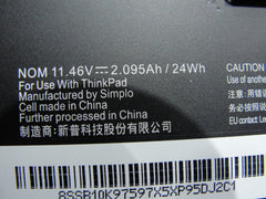 Lenovo ThinkPad 14" T480 Genuine Battery 11.46V 24Wh 2040mAh SB10K97597 01AV452