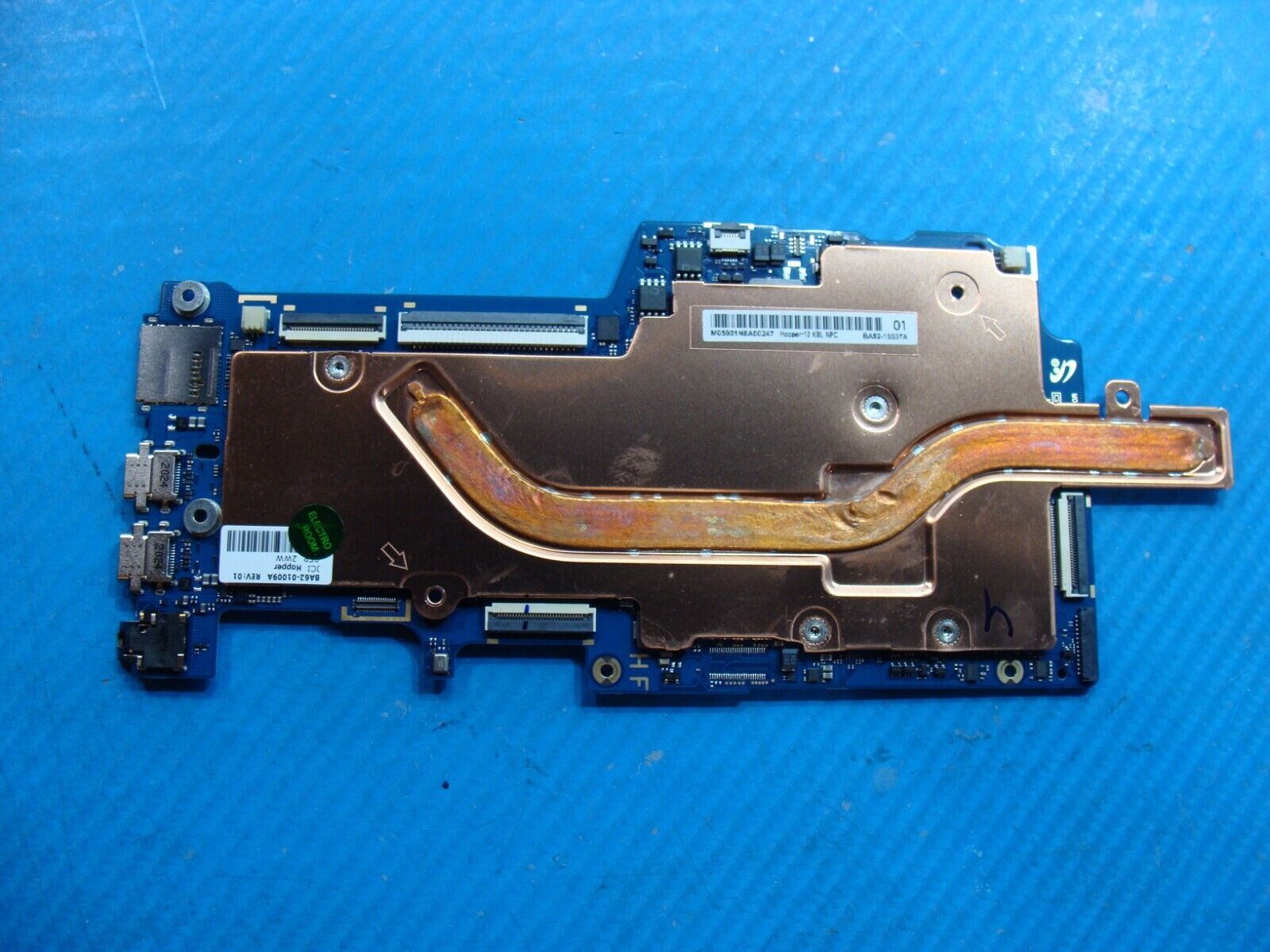 Samsung Chromebook Plus V2 XE520QAB-K04US 3965Y 1.5 Motherboard BA62-01009A ASIS