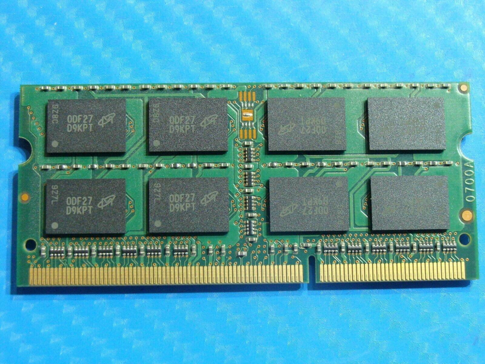 Macbook A1286 Laptop Micron 2GB Memory PC3-8500S-7-10-F1 MT16JSF25664HZ-1G1F1 - Tested Computer Laptop Parts