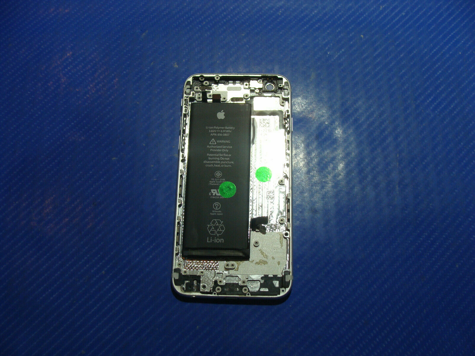 iPhone 6 A1549 4.7" MG4P2LL/A Genuine Back Cover w/ Battery GS65606 #3 Apple