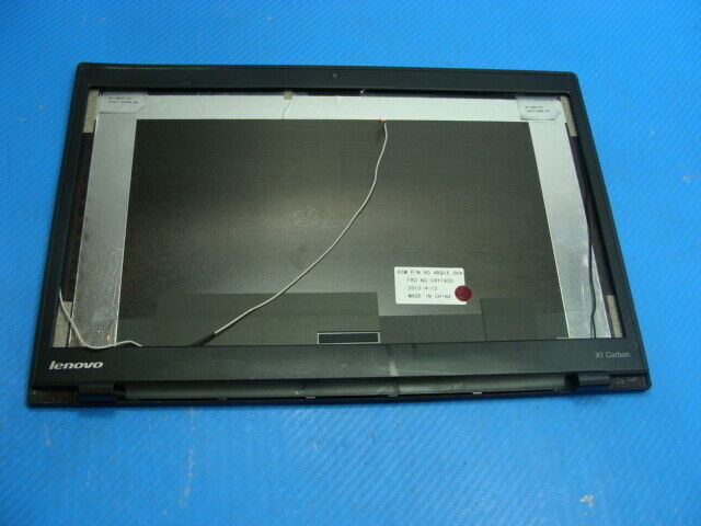 Lenovo ThinkPad X1 Carbon 14" Genuine LCD Back Cover w/ Bezel 04Y1930 - Laptop Parts - Buy Authentic Computer Parts - Top Seller Ebay
