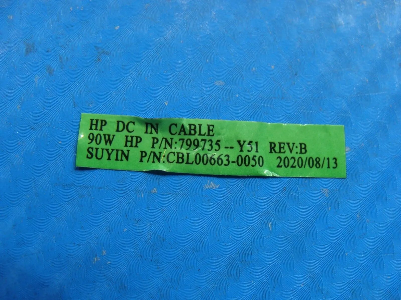 HP 14-dq1043cl 14 DC IN Power Jack w/Cable 799735-Y51