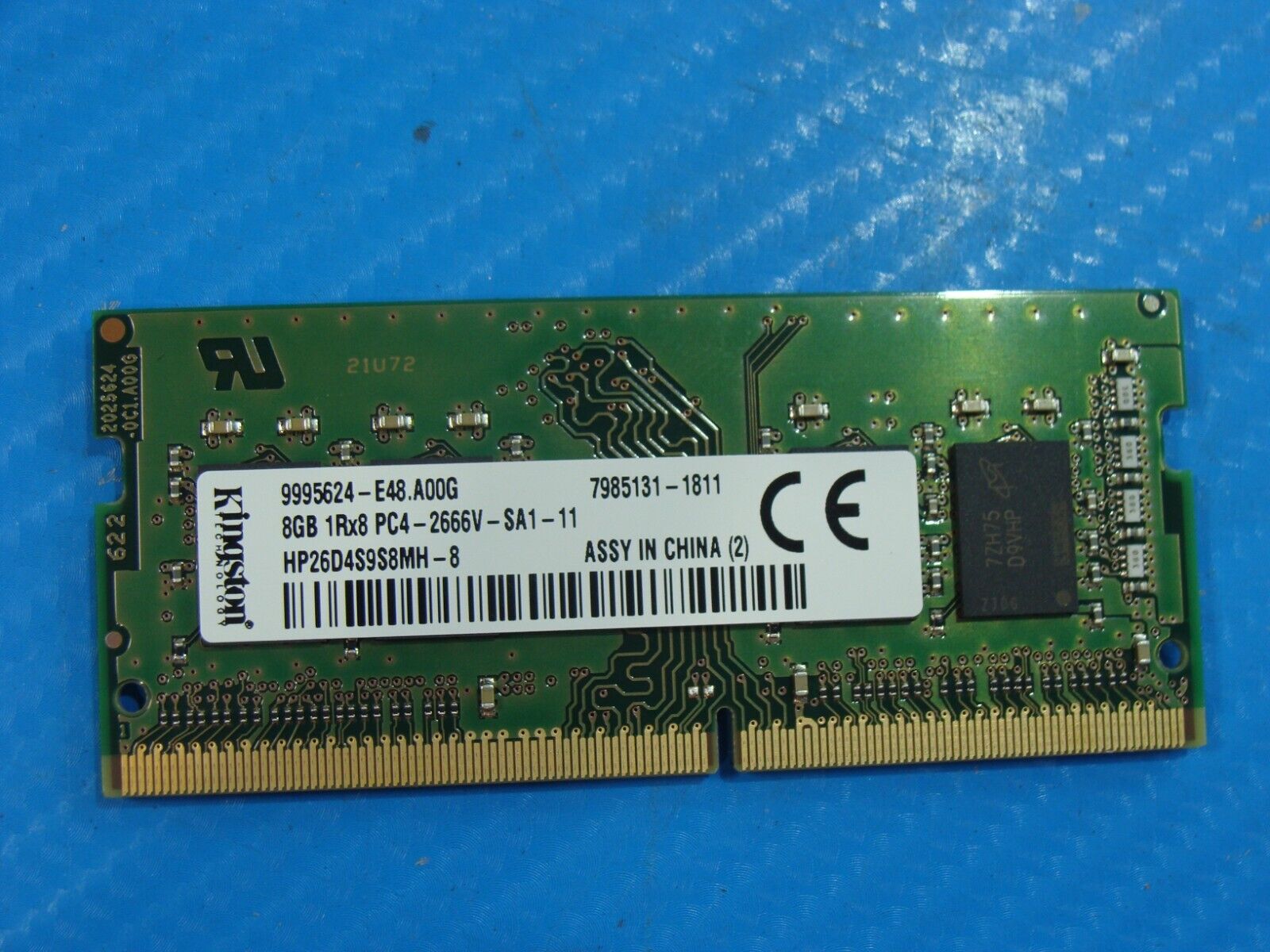 HP 14m-ba013dx Kingston 8GB 1Rx8 PC4-2666V Memory RAM SO-DIMM HP26D4S9S8MH-8