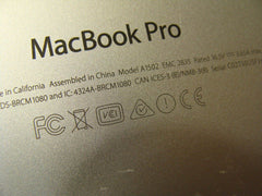 MacBook Pro A1502 Early 2015 MF839LL/A MF840LL/A MF841LL/A Bottom Case 923-00503 - Tested Computer Laptop Parts