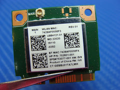 HP Stream 11-d010wm 11.6" Genuine WiFi Wireless Card 752601-001 RTL8723BE ER* - Laptop Parts - Buy Authentic Computer Parts - Top Seller Ebay