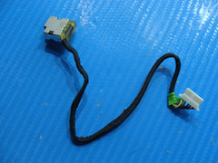 HP 15-ef0025wm 15.6" Genuine Laptop DC IN Power Jack w/Cable 799749-Y17
