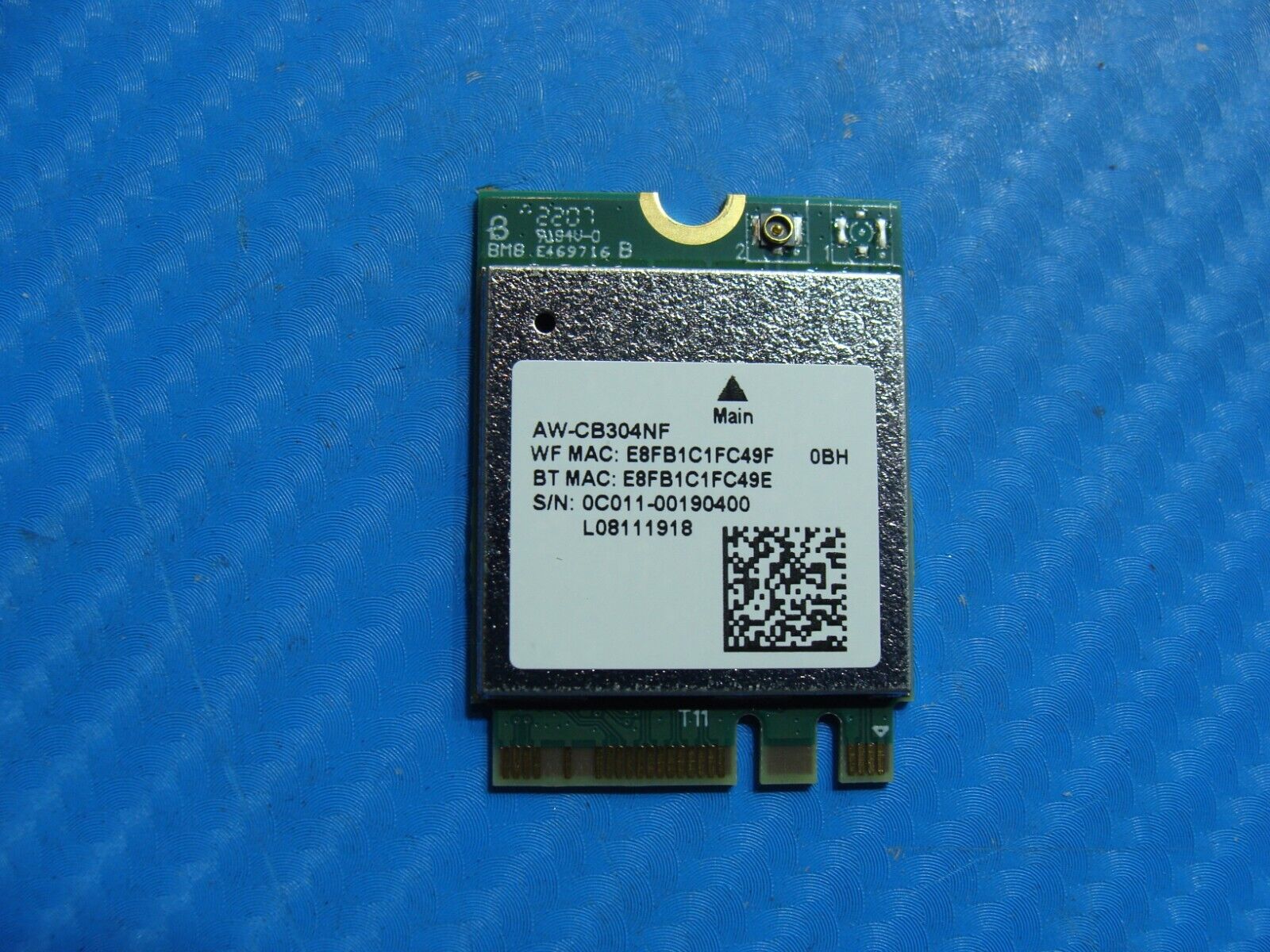 Asus 14” E410MA-TB.CL464P Genuine Laptop Wireless WiFi Card RTL8821CE AW-CB304NF