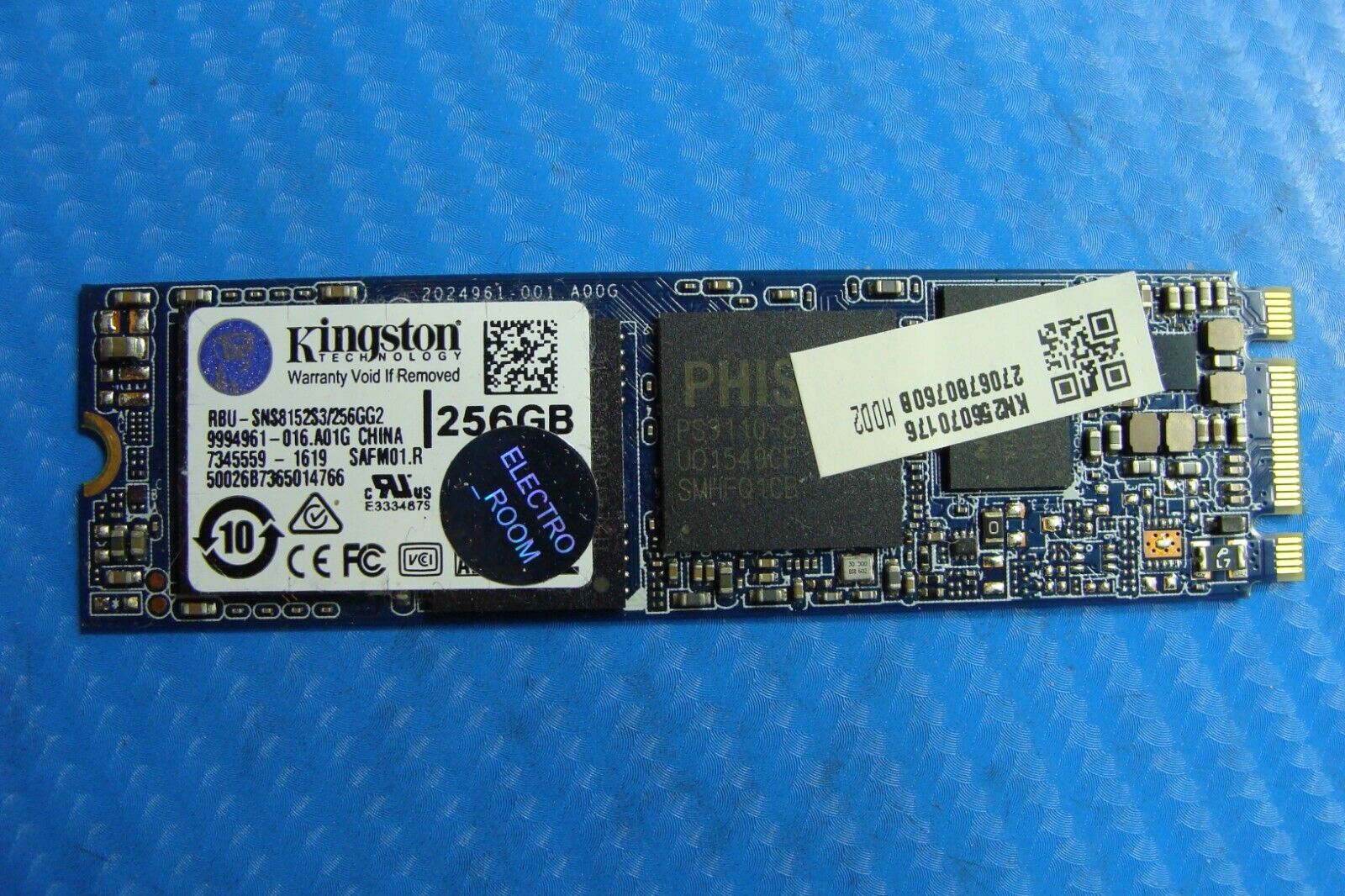 Acer E5-575G-53VG Kingston 256Gb Sata M.2 Ssd Solid State Drive sns8152s3/256gg2 