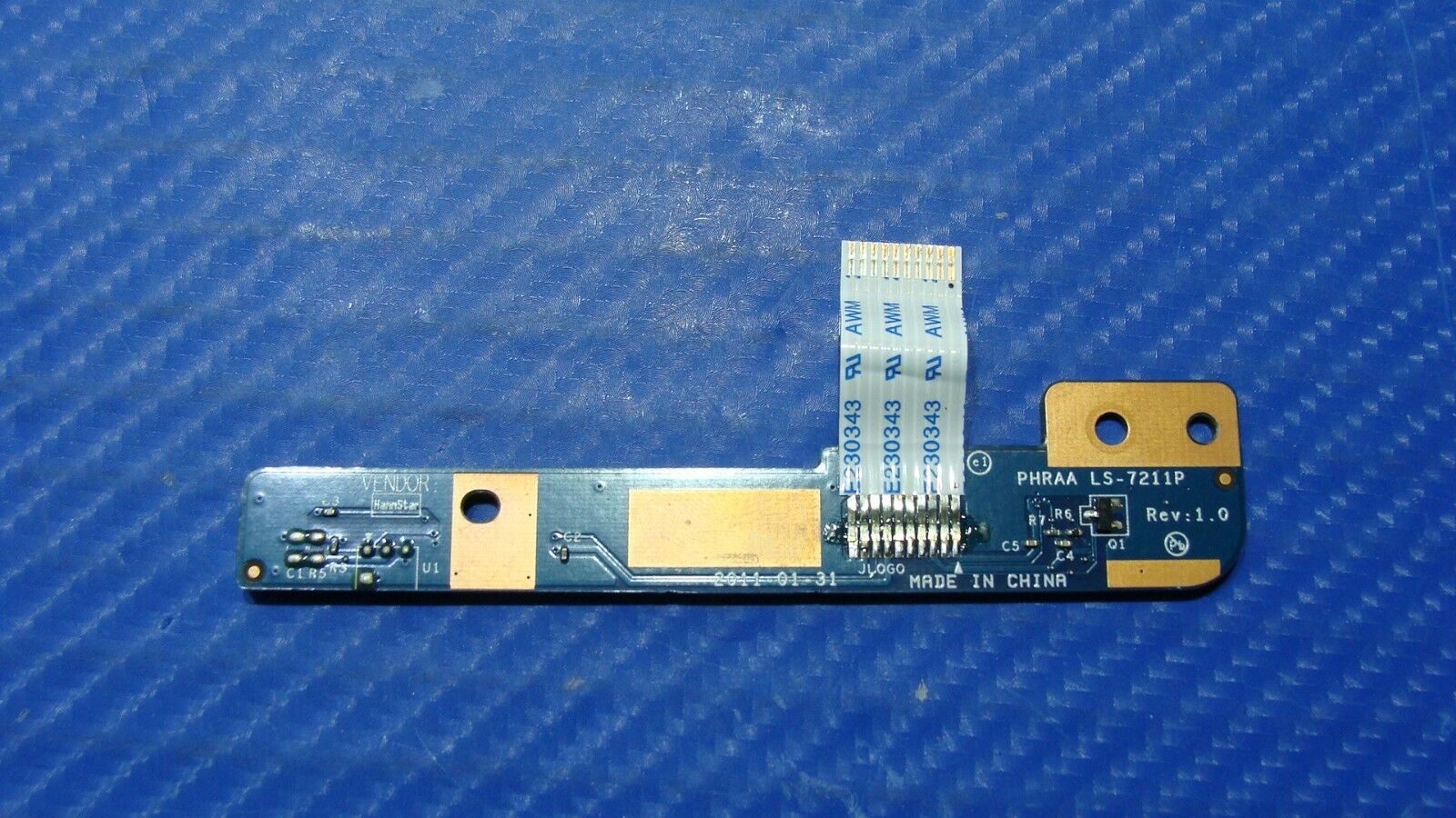 Toshiba Satellite P775-S7320 17.3" Genuine LOGO LED Board w/Cable LS-7211P Acer