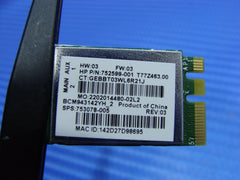 HP Split x2 13.3" 13-r010dx OEM Wireless WiFi Card 752599-001 753078-005 GLP* HP
