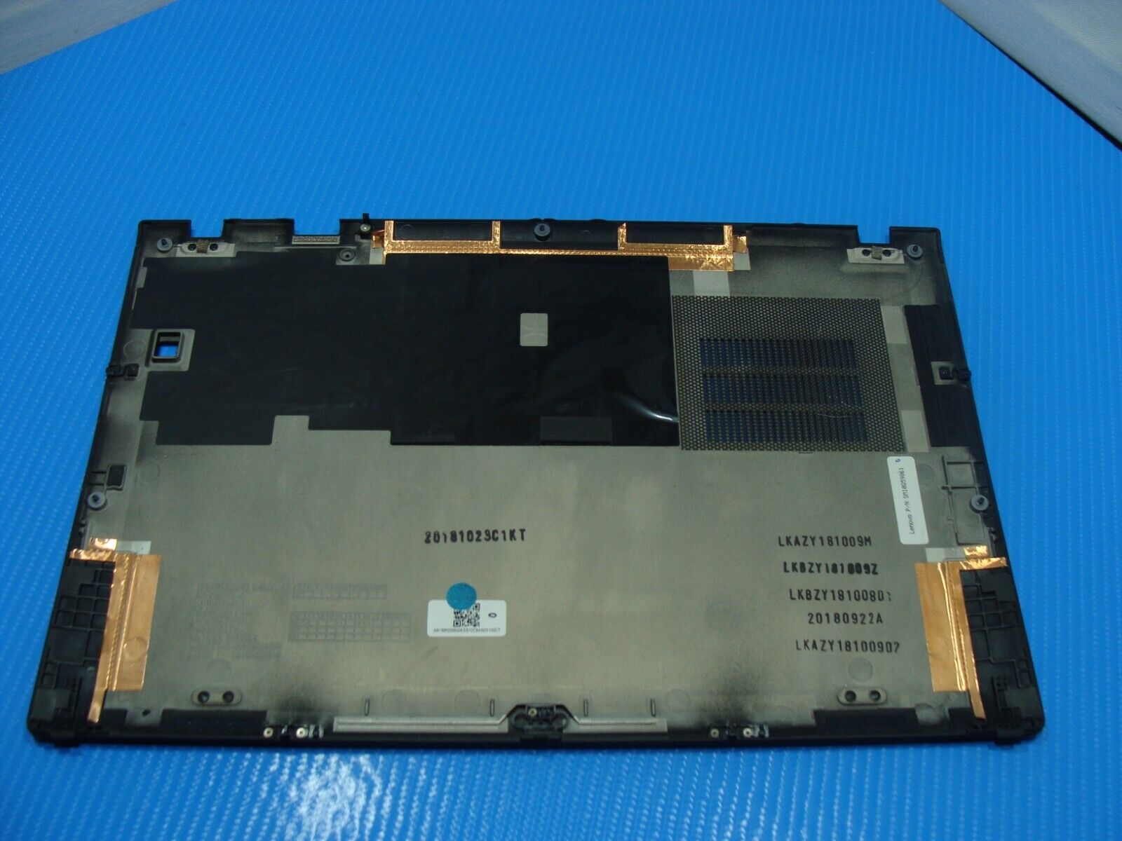 Lenovo ThinkPad 14” X1 Carbon 6th Gen Bottom Case Base Cover Black AM16R000600