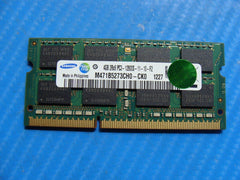 HP m6-1105dx So-Dimm Samsung 4GB 2Rx8 Memory RAM PC3-12800S M471B5273CH0-CK0 - Tested Computer Laptop Parts