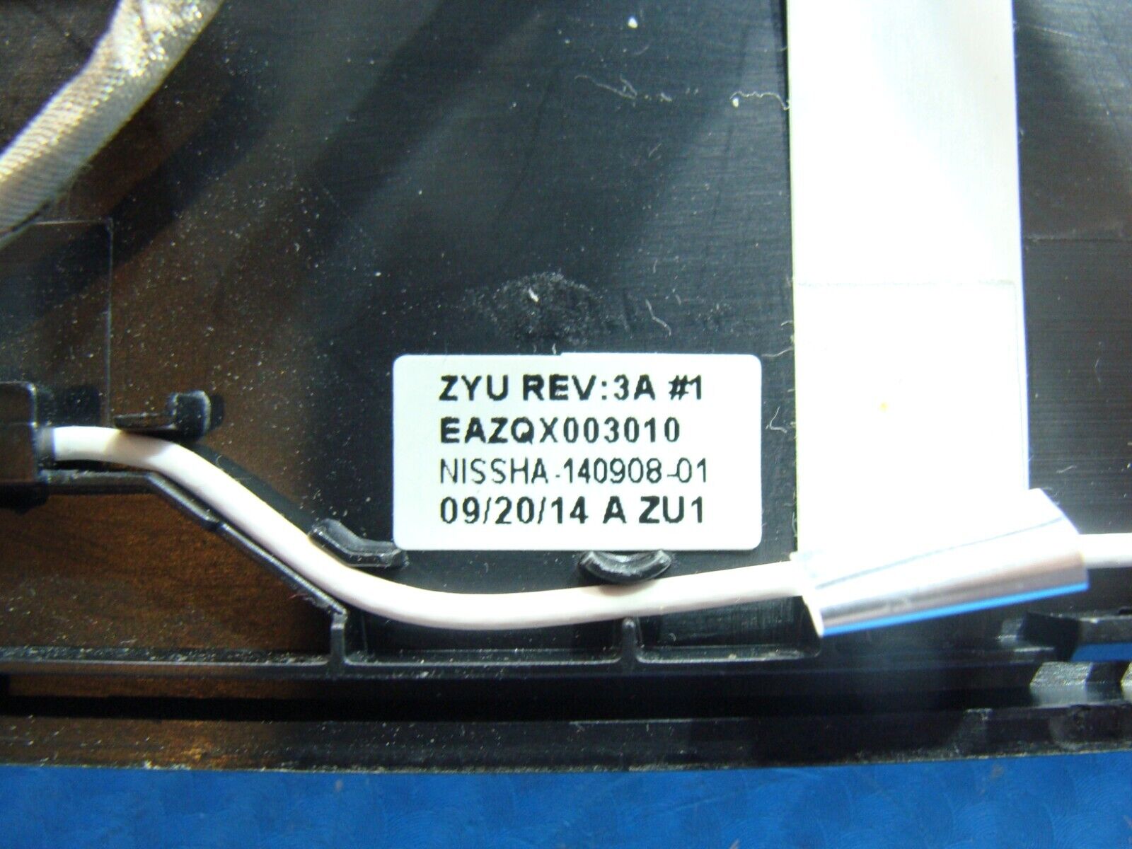 Acer Aspire 14” R3-471T OEM Laptop LCD Back Cover w/Antenna & WebCam EAZQX003010