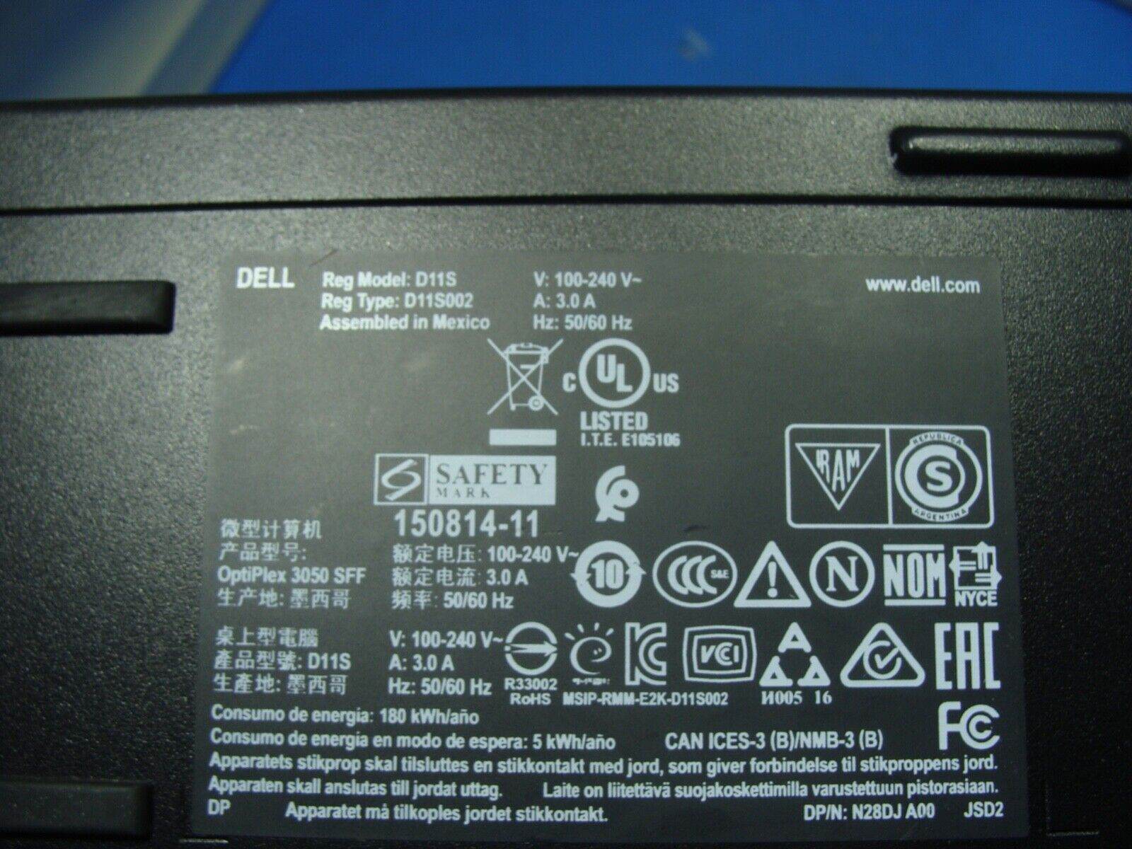 Grab Now! Dell OptiPlex 3050 SFF Intel Core i5-7500 @3.40GHz 8GB RAM Desktop PC - Tested Computer Laptop Parts