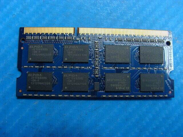 MacBook A1286 Elpida 4GB SO-DIMM RAM Memory SO-DIMM PC3-12800S EBJ41UF8BDU0-GN-F - Tested Computer Laptop Parts