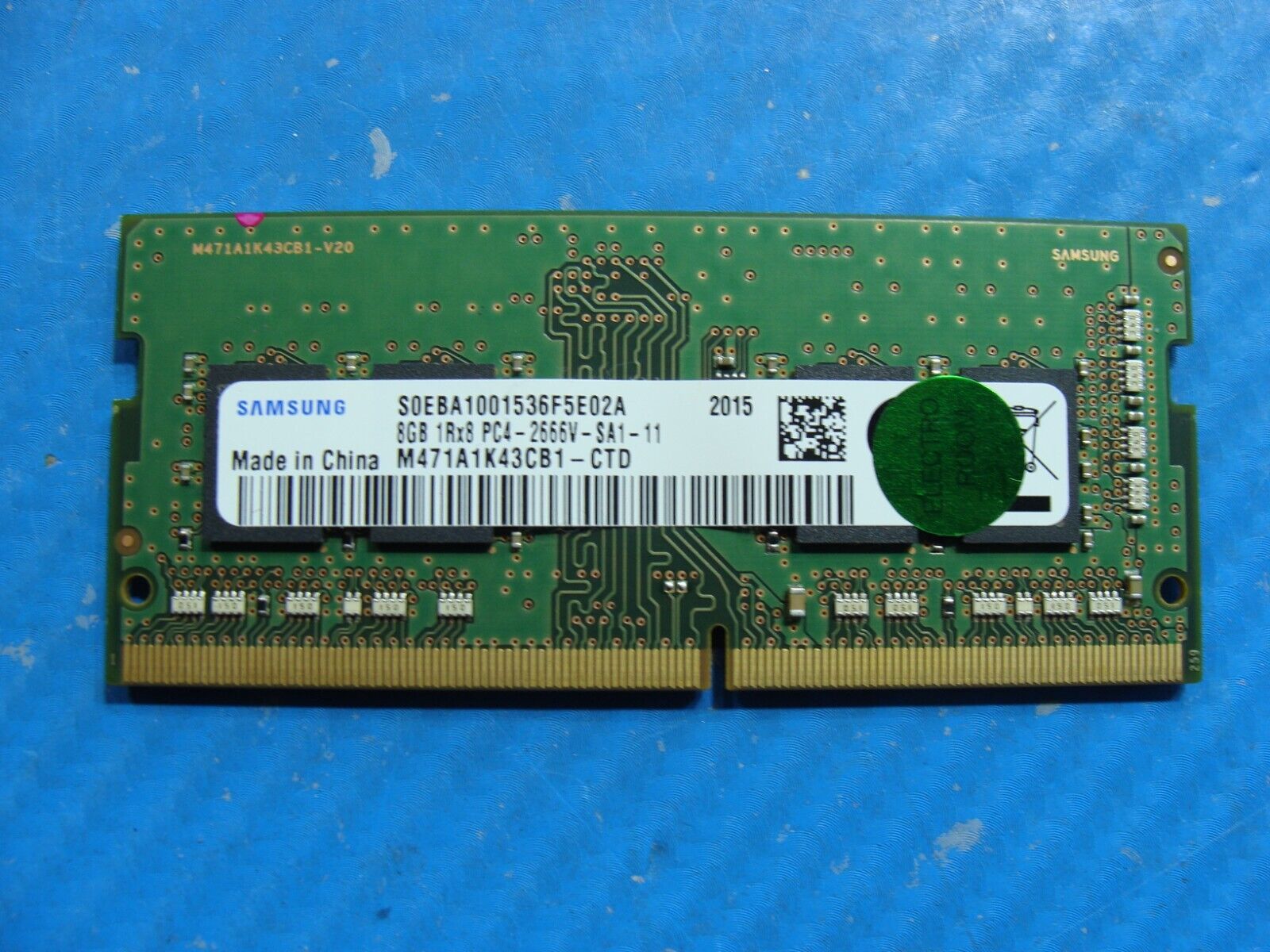 HP 17z-ca000 Samsung 8GB 1Rx8 PC4-2666V Memory RAM SO-DIMM M471A1K43CB1-CTD