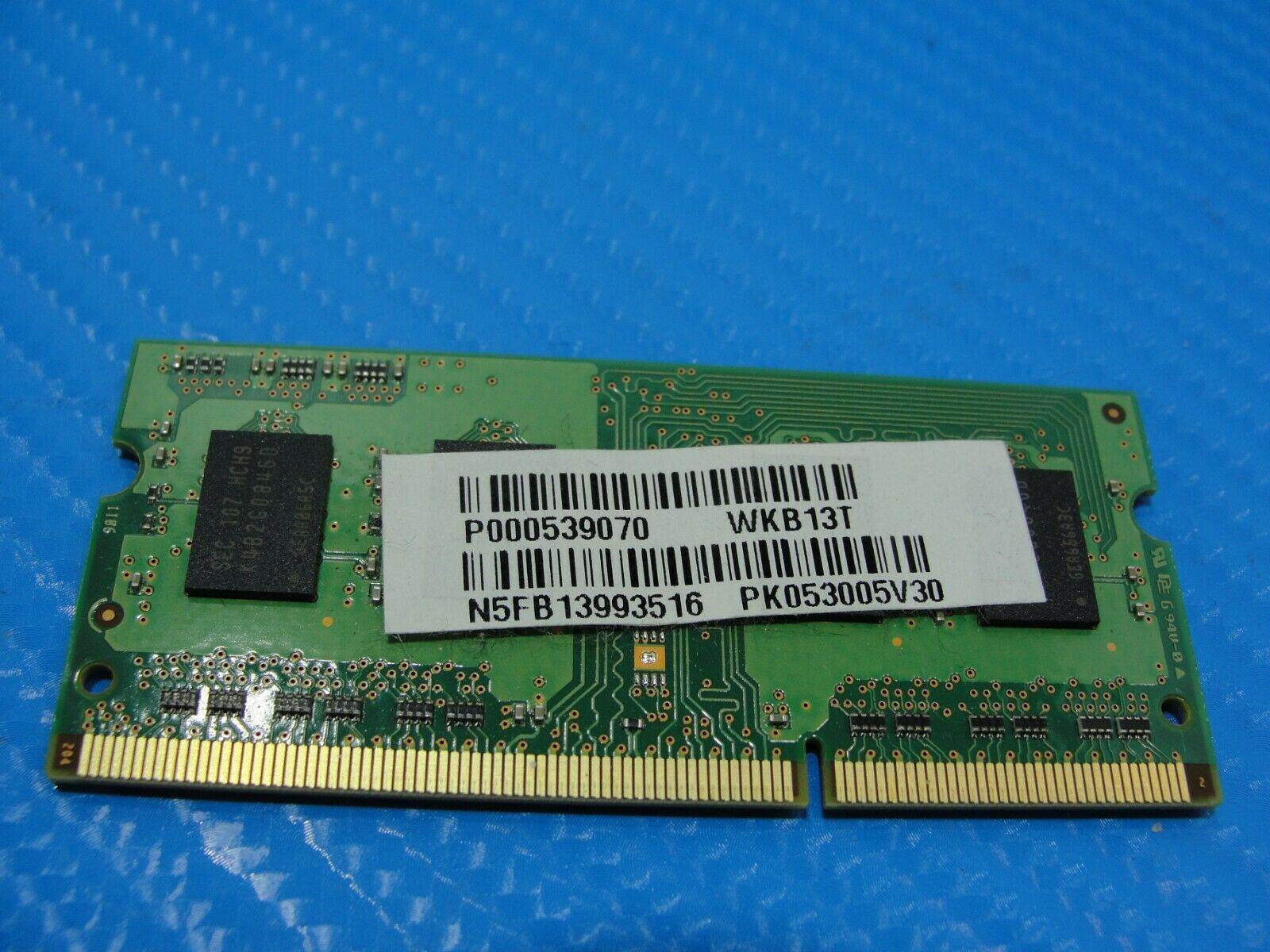 Toshiba M640 Laptop Samsung 2GB Memory PC3-10600S-09-11-B2 M471B5773DH0-CH9 - Tested Computer Laptop Parts