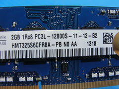 Dell 3537 SK Hynix 2GB 1Rx8 PC3L-12800S SO-DIMM Memory RAM HMT325S6CFR8A-PB - Laptop Parts - Buy Authentic Computer Parts - Top Seller Ebay