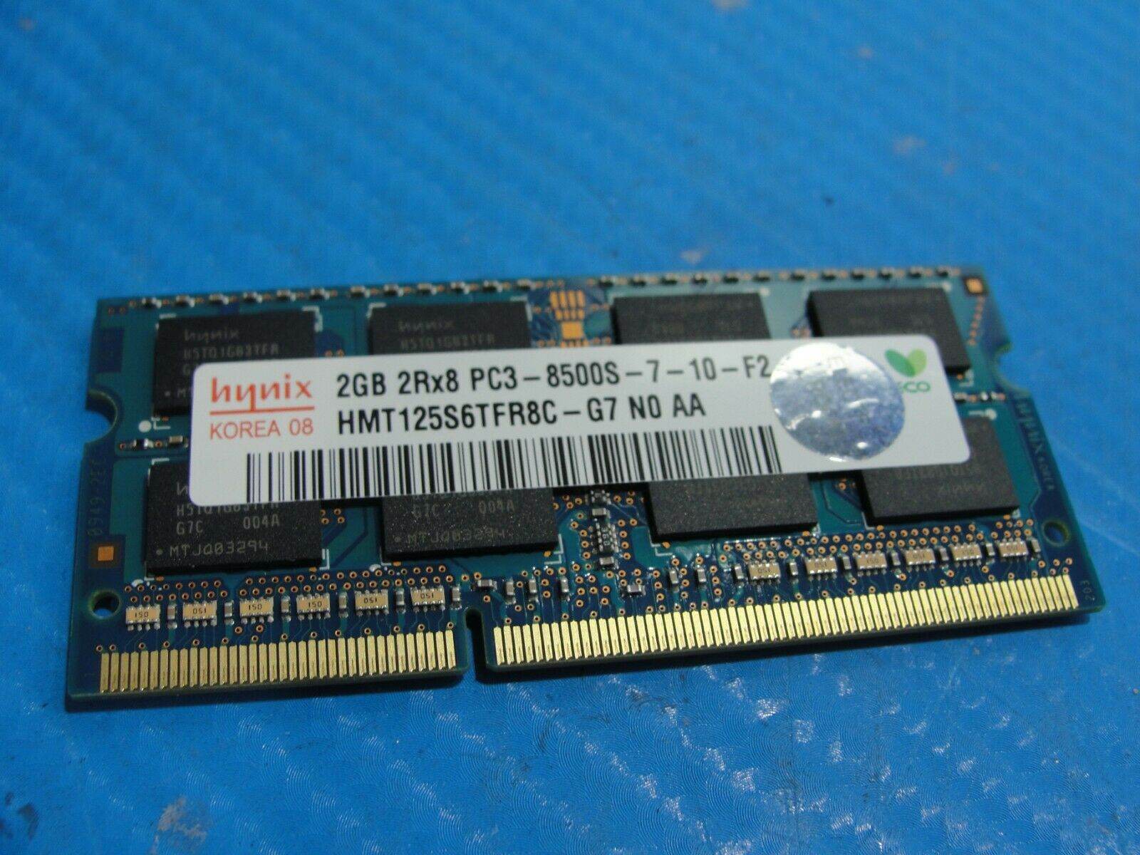 MacBook Pro A1297 Hynix 2GB 2Rx8 PC3-8500S SO-DIMM Memory RAM HMT125S6TFR8C-G7 - Tested Computer Laptop Parts