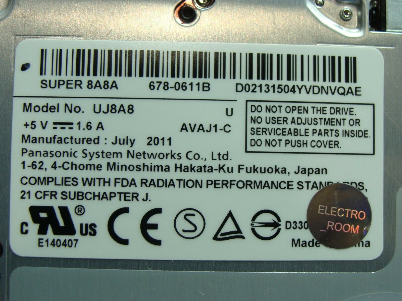 MacBook Pro A1286 15