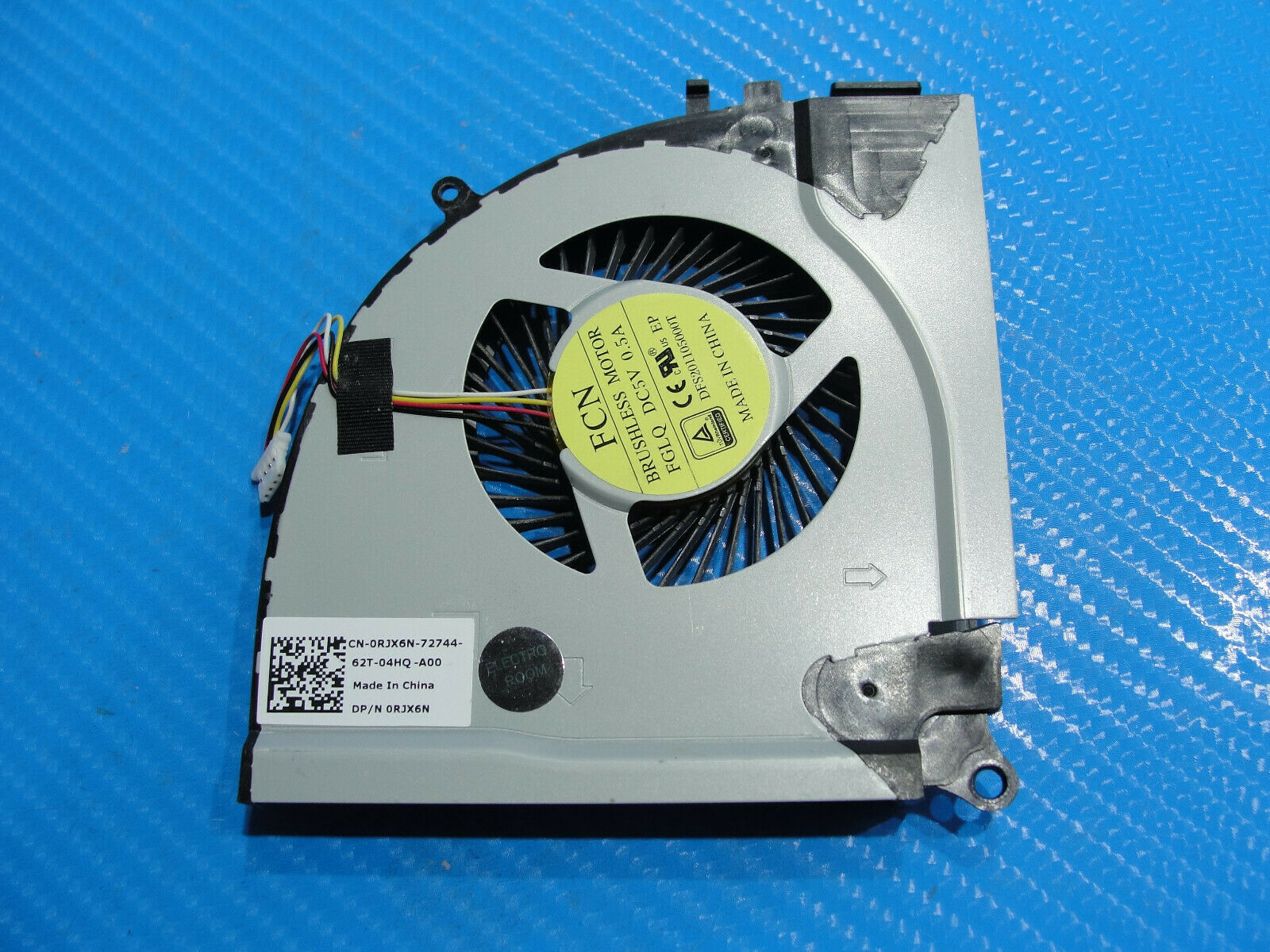 Dell Inspiron 15-7559 15.6" Genuine Laptop CPU Cooling Fan RJX6N #1 Dell