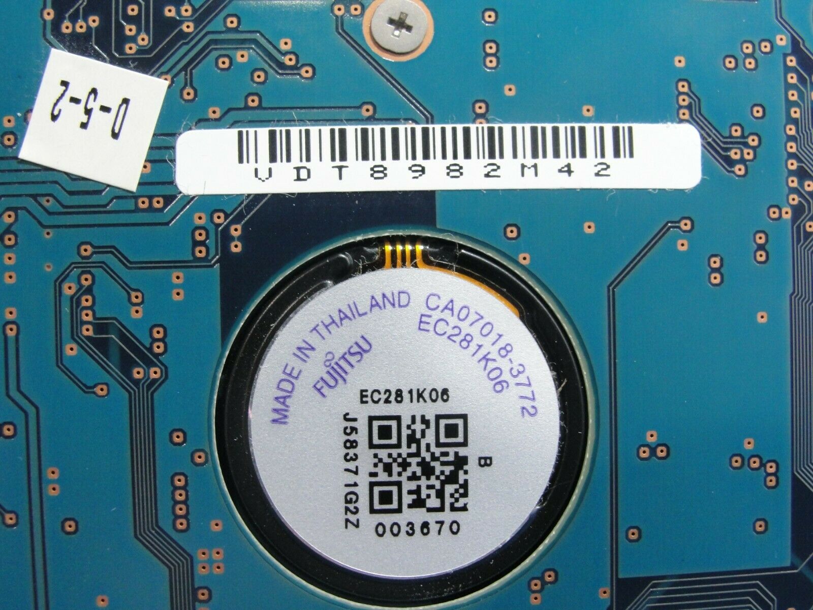 MacBook 13 A1278 2008 MB467LL/A Fujitsu SATA 2.5
