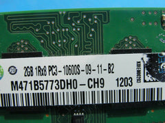 MacBook Pro A1278 2GB Samsung Memory RAM SO-DIMM PC3-10600S M471B5773DH0-CH9 - Tested Computer Laptop Parts