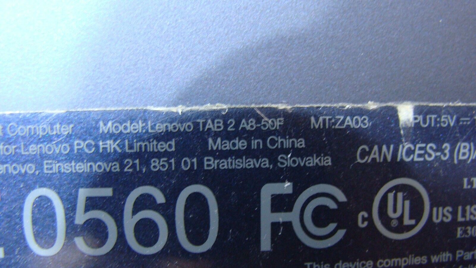 Lenovo Tab 2 A8-50F 8