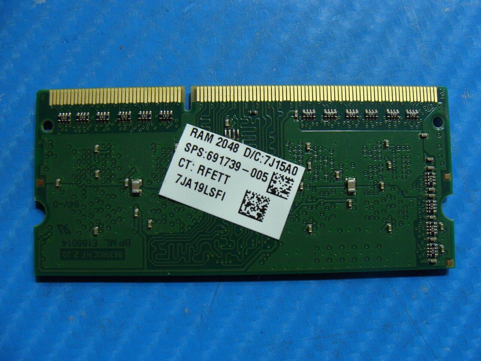 HP m6-p113dx ADATA 2GB Memory 1Rx16 PC3L-12800S AO1L16BC2N1-BQHS - Tested Computer Laptop Parts