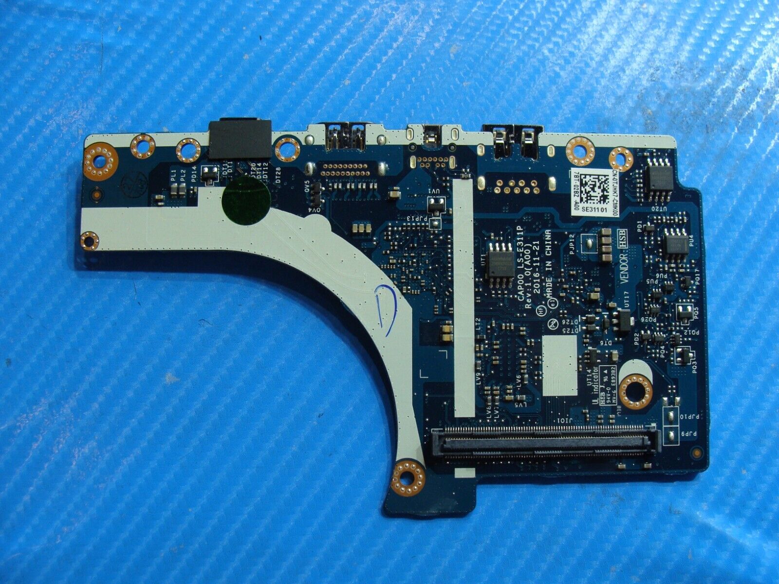 Dell Precision 15.6” 7520 Display Port HDMI Thunderbolt USB Board LS-E311P TJHK7