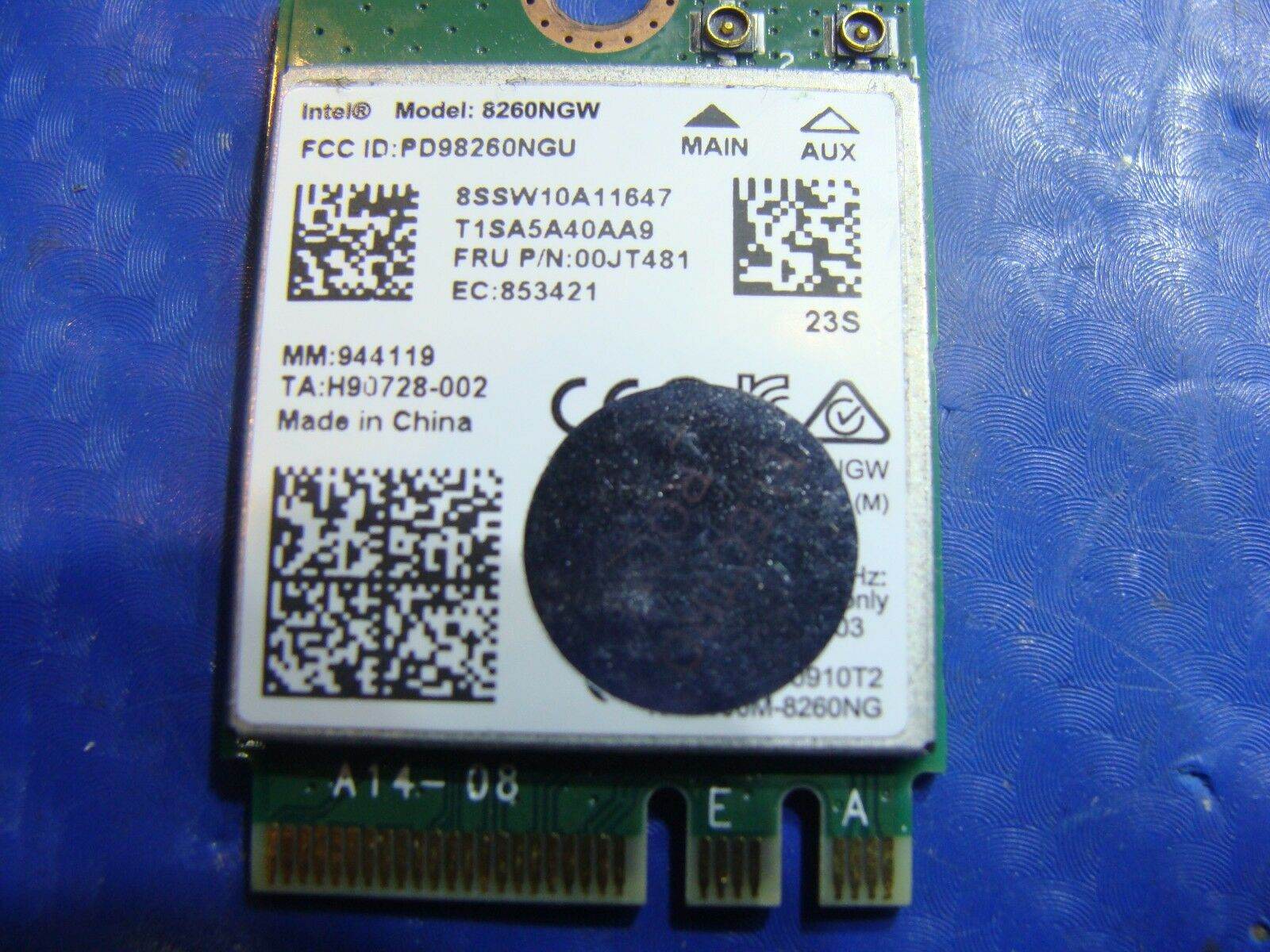 Lenovo Edge 2 1580 15.6” Genuine Laptop WiFi Wireless Card 8260NGW 00JT481 ER* - Tested Computer Laptop Parts