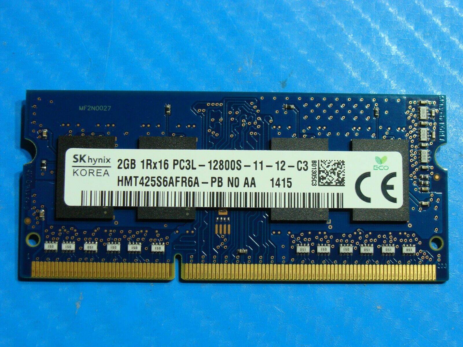 Asus Q301LA-BSI5T17 SK Hynix 2GB PC3L-12800S SO-DIMM RAM Memory HMT425S6AFR6A-PB - Tested Computer Laptop Parts