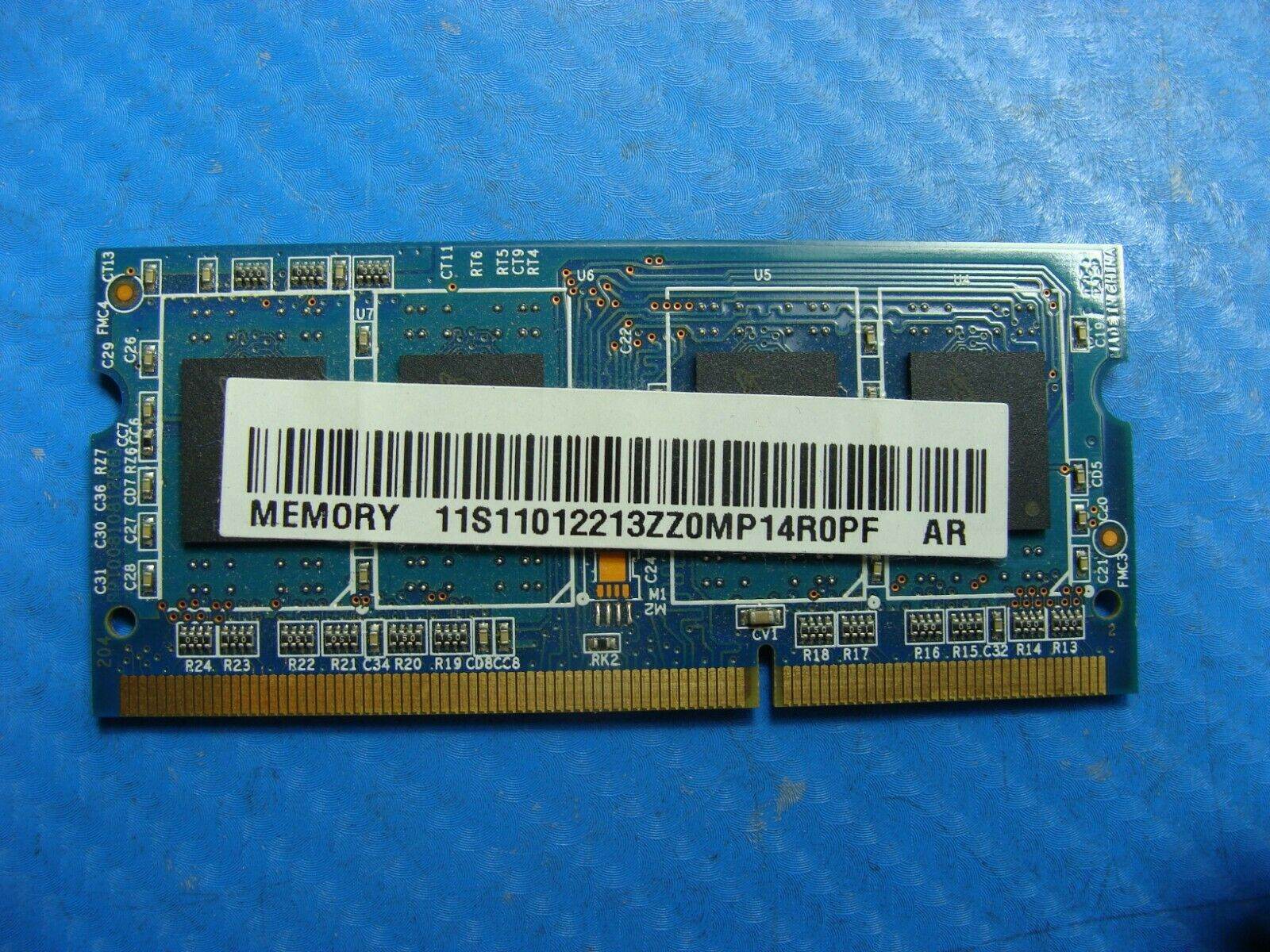 Lenovo IdeaPad Y470 Ramaxel 2GB SO-DIMM RAM Memory RMT1950MD58E8F-1333 - Tested Computer Laptop Parts