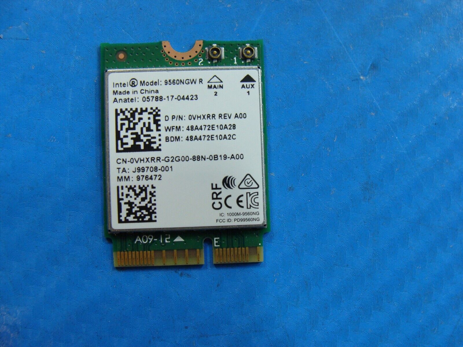 Dell Inspiron 14” 14 5482 2-in-1 Genuine Laptop Wireless WiFi Card 9560NGW VHXRR
