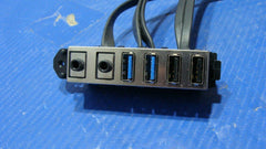 HP ProDesk 600 G1 Genuine Desktop Front I/O Audio USB Assembly 711581-001 - Tested Computer Laptop Parts