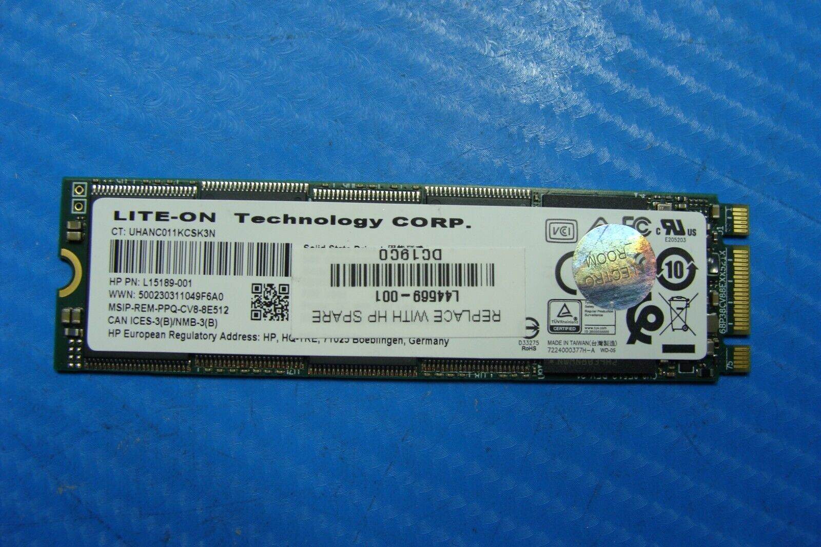 HP 440 G6 Lite-on SATA M.2 128GB SSD Solid State Drive CV8-8E128-HP L44569-001 - Tested Computer Laptop Parts