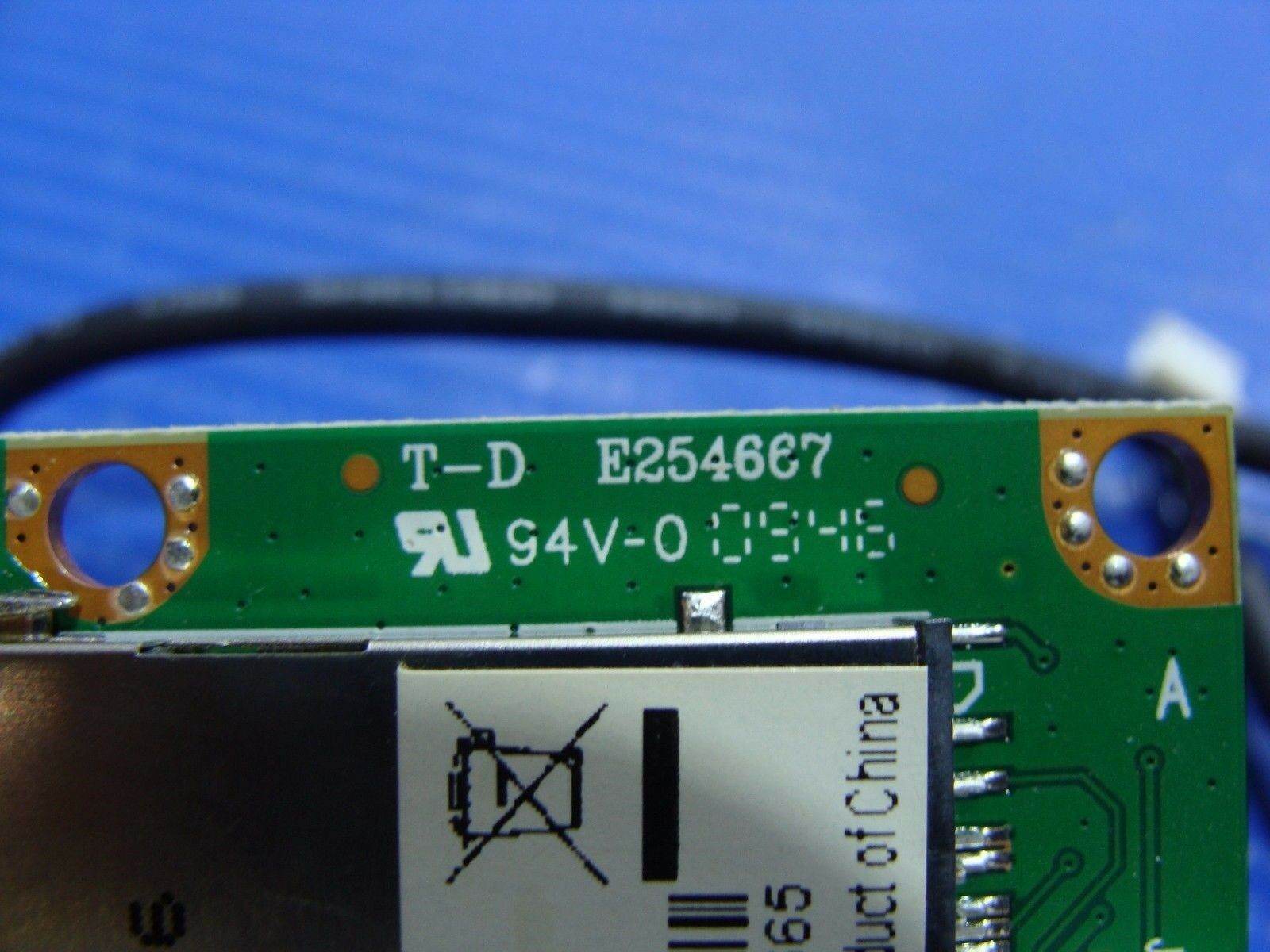 HP TouchSmart 600-1000 Genuine Desktop Card Reader Board with Cable 510776-001 - Tested Computer Laptop Parts